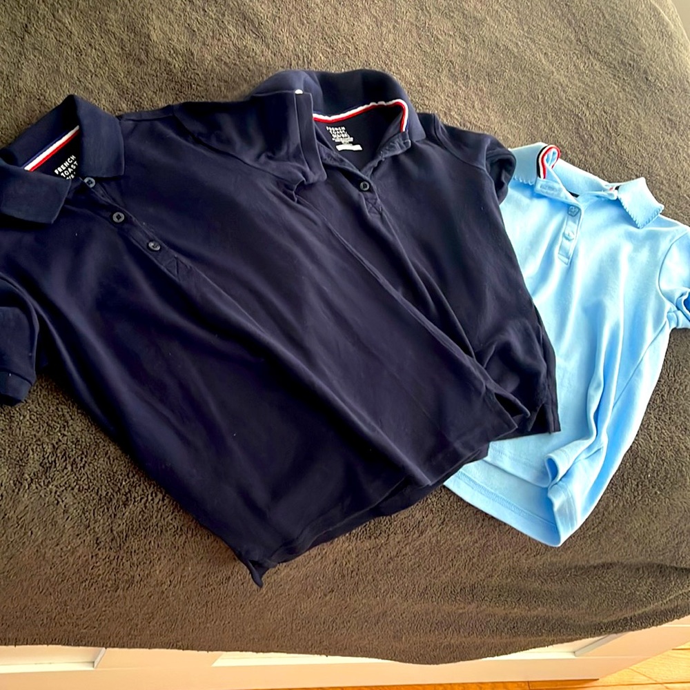 THREE FRENCH TOAST UNIFORM SHIRTS!! Amazing condition!!